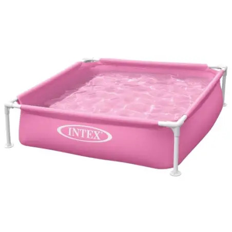 Piscina Mini Frame Rosa 122x122x30 57172 Intex Intex