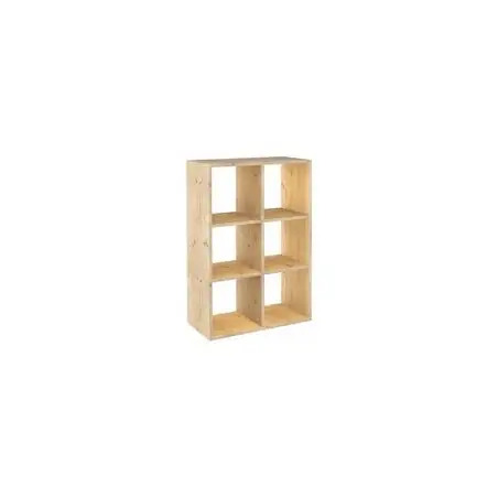 Estante Modular 3x2 Cubos Dinamicos Pinho DMC3x2 Astigarraga Astigarraga