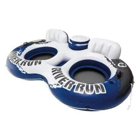 Boia Dupla River Run com Arca 243x157cm 58837 Intex Intex