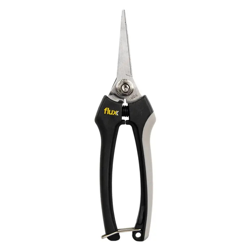 Tesoura Vindima Inox Lâmina Reta 185mm TB23 Flux Tesoura Vindima Inox Lâmina Reta 185mm TB23 Flux