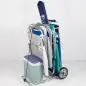 Carro Multiusos Dobrável com Base Extensível Aktive Carro Multiusos Dobrável com Base Extensível Aktive