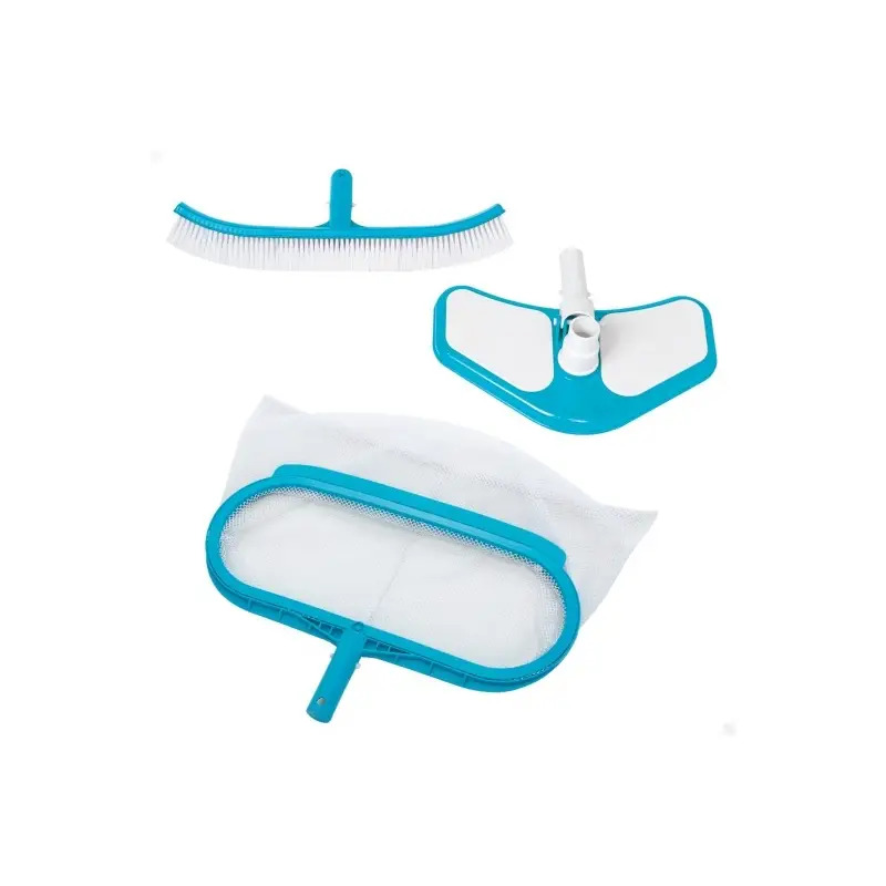 Kit Limpeza Deluxe Apanha Folhas+Escova+Cabeça 29057 Intex