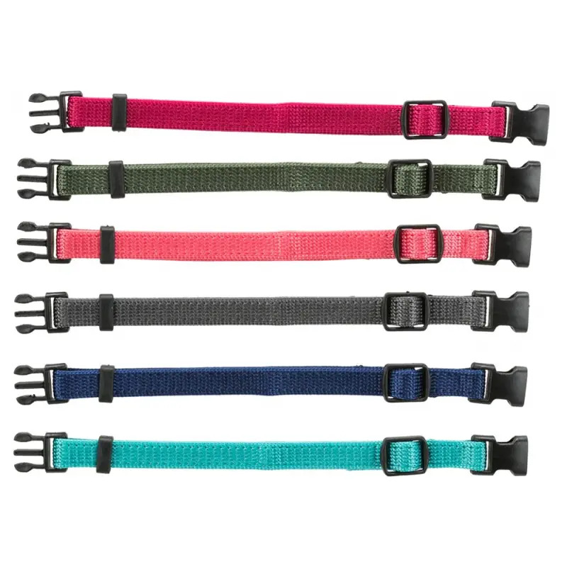 Coleiras P/cachorros 17-25cm/10mm conj. C/6 cores  Trixie