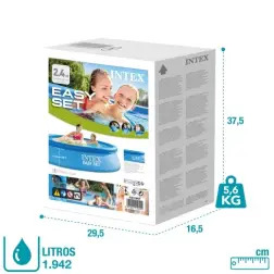 Piscina Easy Set 244x61 28106NP Intex Intex