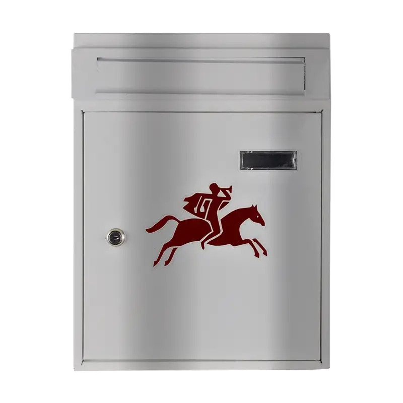 Caixa Correio Inox Entrada Porta Frente nº4 Flux