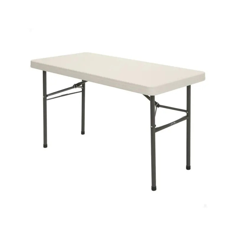 Mesa Rectangular Dobrável Bege 122x61x74cm 92108 Lifetime Mesa Rectangular Dobrável Bege 122x61x74cm 92108 Lifetime