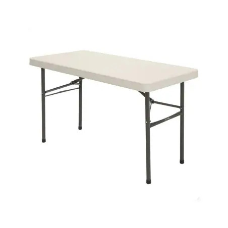 Mesa Rectangular Dobrável Bege 122x61x74cm 92108 Lifetime Lifetime