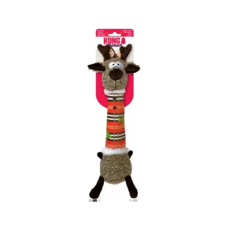 Brinquedo para Cão Rena Comprida Peluche S/M Kong Kong