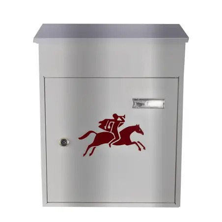 Caixa Correio Inox Entrada Superior nº6 Flux Flux