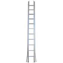 Escada Aluminio Tripla 2,50mt Pes Abertos Flux Flux