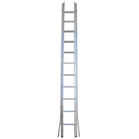 Escada Aluminio Tripla 2,50mt Pes Abertos Flux Flux