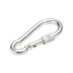 Mosquetao Inox com Parafuso 60x6mm Flux Flux