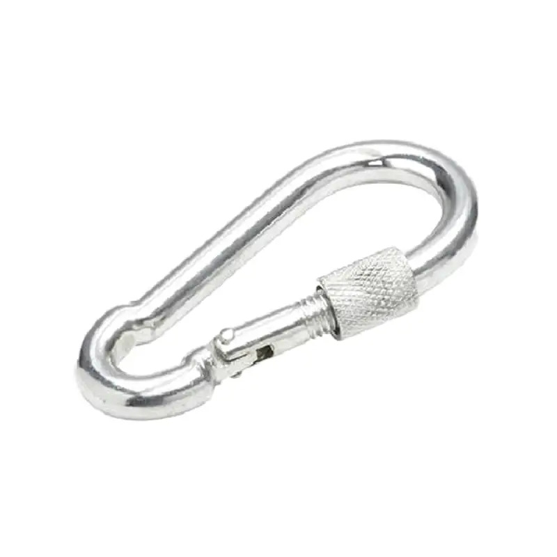 Mosquetao Inox com Parafuso 60x6mm Flux