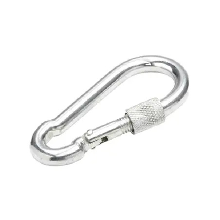 Mosquetao Inox com Parafuso 80x8mm Flux Flux