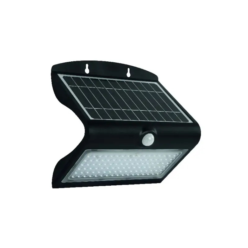 Luminária Solar LED Hélio 8W Preto Eleri9