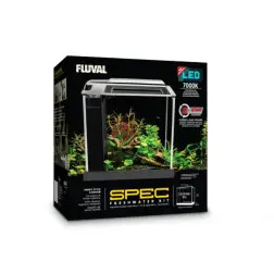 Aquario Kit FIuval Spec 10Lt Preto 10515 Fluval Fluval