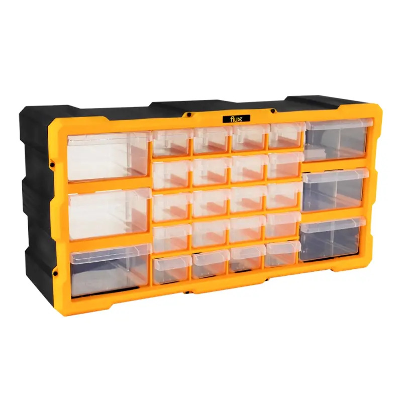 Organizador Monobloco 26 Gavetas 497 x 250 x 157mm Flux Organizador Monobloco 26 Gavetas 497 x 250 x 157mm Flux
