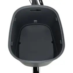 Cesto Plastico C/ Tampa Arame P/ Bicicleta 36x47x46cm Trixie Trixie