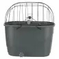 Cesto Plastico C/ Tampa Arame P/ Bicicleta 36x47x46cm Trixie Cesto Plastico C/ Tampa Arame P/ Bicicleta 36x47x46cm Trixie