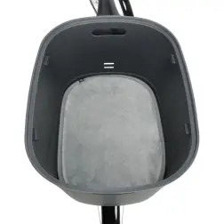 Cesto Plastico C/ Tampa Arame P/ Bicicleta 36x47x46cm Trixie Trixie