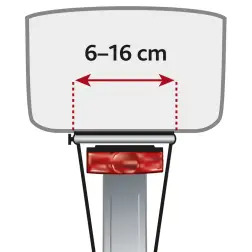 Cesto Plastico C/ Tampa Arame P/ Bicicleta 36x47x46cm Trixie Trixie