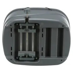 Cesto Plastico C/ Tampa Arame P/ Bicicleta 36x47x46cm Trixie Trixie