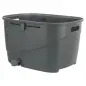 Cesto Plastico C/ Tampa Arame P/ Bicicleta 36x47x46cm Trixie Cesto Plastico C/ Tampa Arame P/ Bicicleta 36x47x46cm Trixie