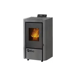 Salamandra a Pellets Capri 10kW Cinza DB-869 Delba Delba