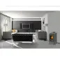 Salamandra a Pellets Capri 10kW Cinza DB-869 Delba