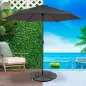 Base de Guarda-sol Redondo Kit de 4peças 48x48x7,5cm 62197 Aktive Base de Guarda-sol Redondo Kit de 4peças 48x48x7,5cm 62197 Aktive