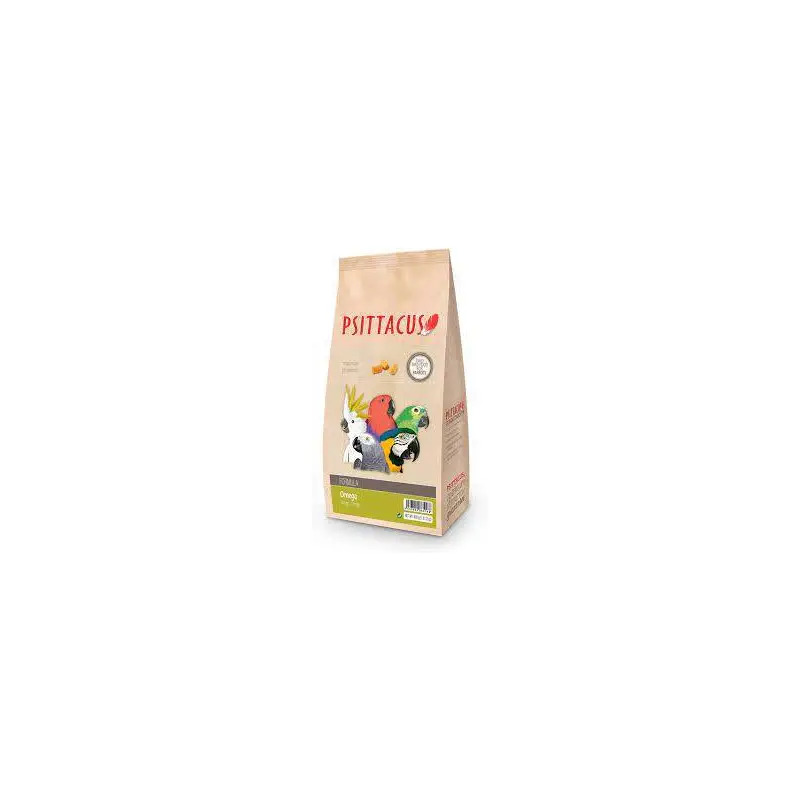 Raçao para Aves Formula Omega 800gr Psittacus Raçao para Aves Formula Omega 800gr Psittacus