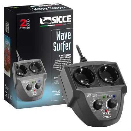 Controlador On-off E Wave Surfer P/ Bombas De Corrente Sicce Sicce