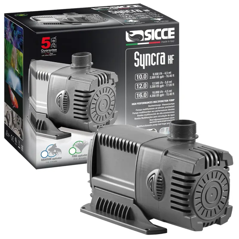Bomba Syncra Hf Pump 12,0 - 12.500 L/h Sicce