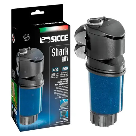 Filtro Interior Shark Adv 400 400 L/h Sicce Sicce
