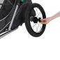 Atrelado P/ Bicicleta - Tam. S cinza/preto Trixie Atrelado P/ Bicicleta - Tam. S cinza/preto Trixie