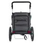 Atrelado P/ Bicicleta - Tam. S cinza/preto Trixie Atrelado P/ Bicicleta - Tam. S cinza/preto Trixie