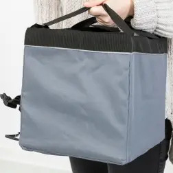 Cesto P/ Bicicleta 38x25x25 Cm cinzento  » Trixie Trixie
