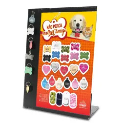 Expositor P/ Chapas Identif. Petscribe EX EX