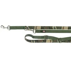 Trela Ajust. "premium" C/neopreno 2mt/20mm camufl./v Trixie Trixie