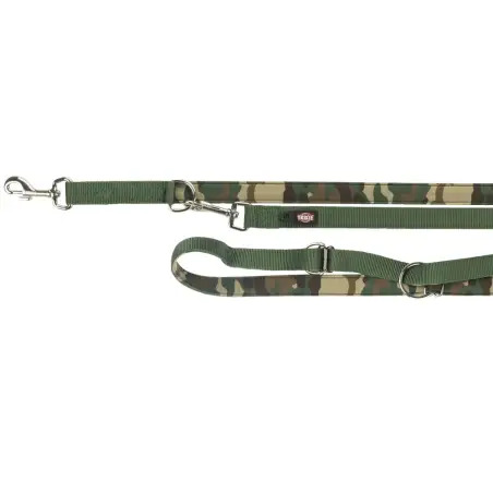 Trela Ajust. "premium" C/neopreno 2mt/20mm camufl./v Trixie Trixie