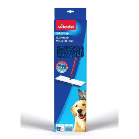 Mopa Microfibras Flip Mop Microfibras Pet Pro com Cabo Vileda Vileda