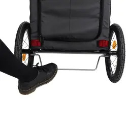 Atrelado P/ Bicicleta - Tam. L cinza/preto Trixie Trixie