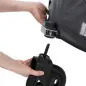 Atrelado P/ Bicicleta - Tam. L cinza/preto Trixie