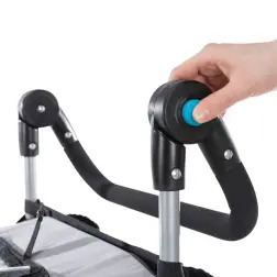 Atrelado P/ Bicicleta - Tam. L cinza/preto Trixie Trixie