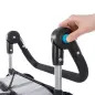 Atrelado P/ Bicicleta - Tam. L cinza/preto Trixie