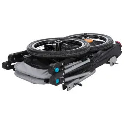 Atrelado P/ Bicicleta - Tam. L cinza/preto Trixie Trixie