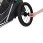 Atrelado P/ Bicicleta - Tam. L cinza/preto Trixie