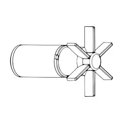Turbina P/ Filtro Shark Adv 400/micron Sicce Sicce