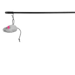 Bastao Com Peluche Para Gatos - 100 Cm Trixie Trixie