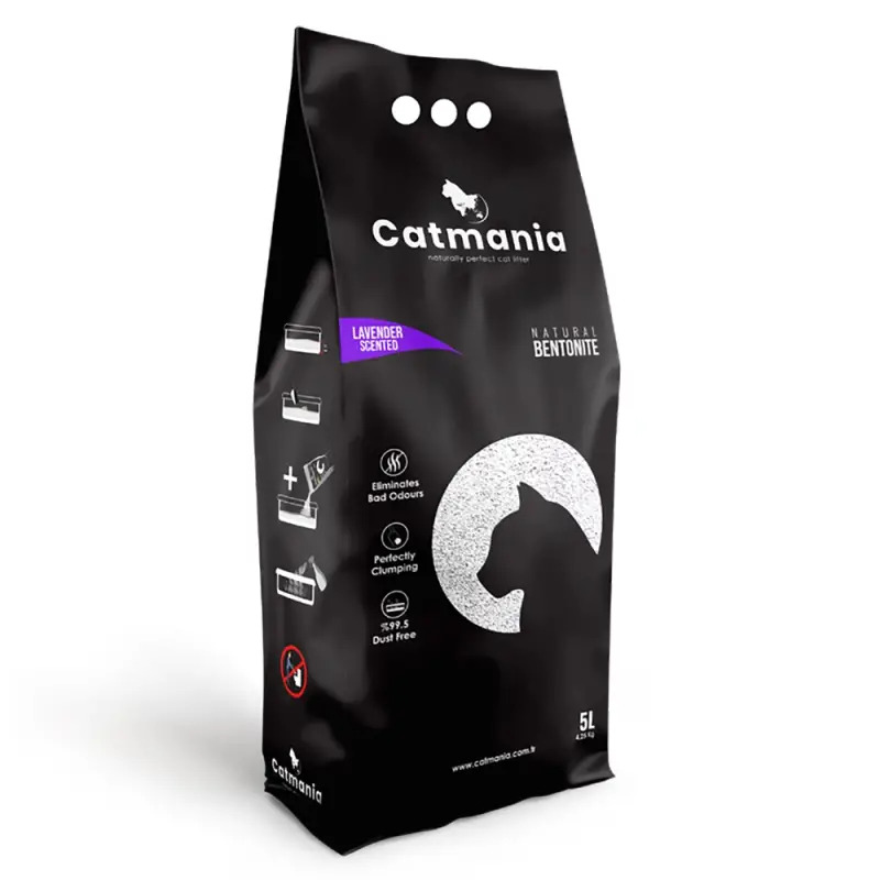 Catmania-litter Bentonite White Compact lavanda 5 Catmania Catmania-litter Bentonite White Compact lavanda 5 Catmania
